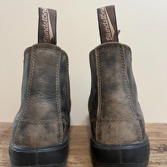 Men's Blundstone Classic Boots Rustic Brown US Size 9.5 w/Superfeet Insoles - Picture 5 of 9